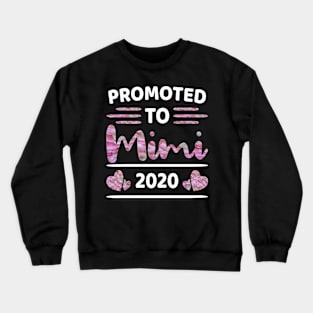 Promoted To Mimi 2020 Crewneck Sweatshirt